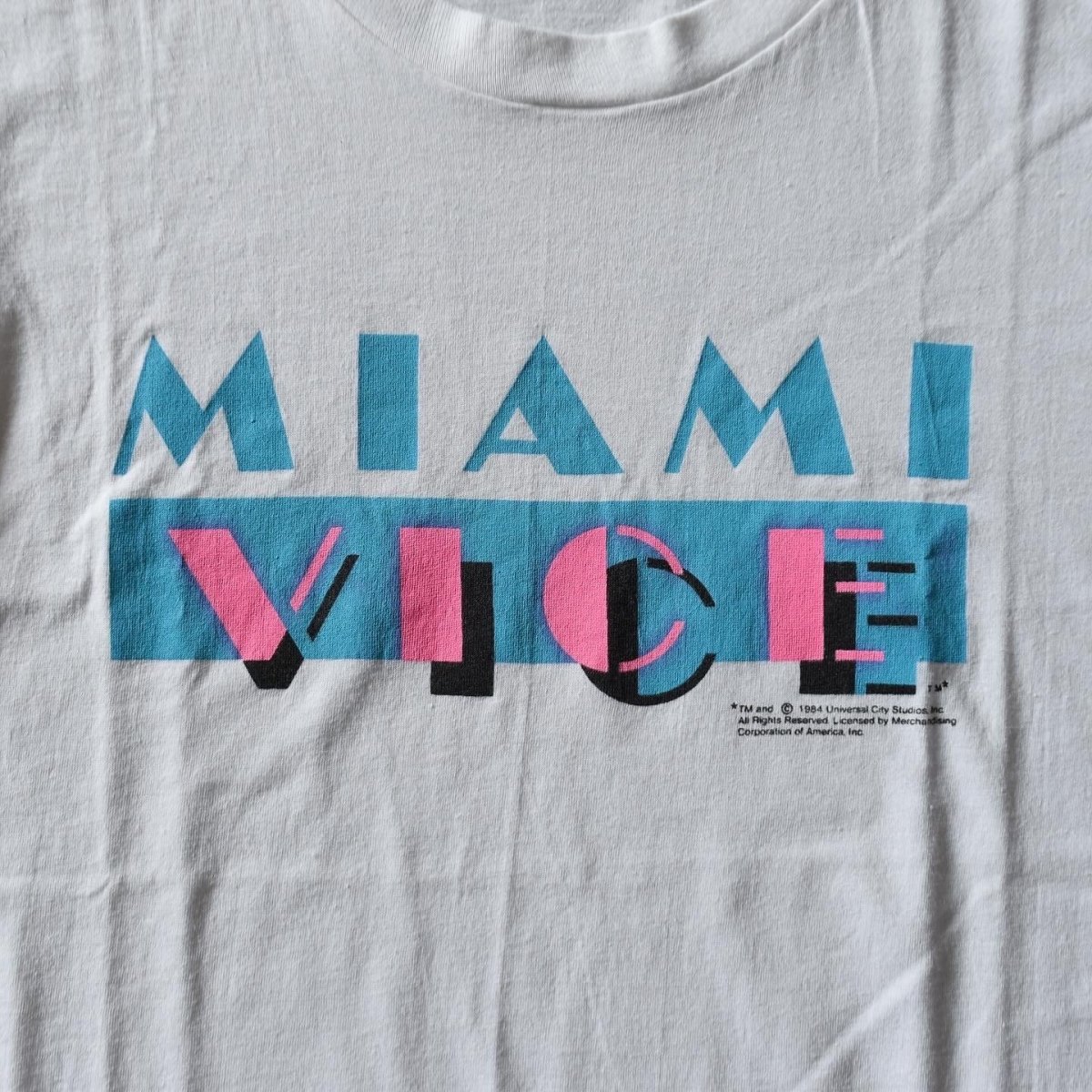 画像4: 1980s MIAMI VICET テレビドラマTシャツ　 "MADE IN USA"　 表記M  (4)