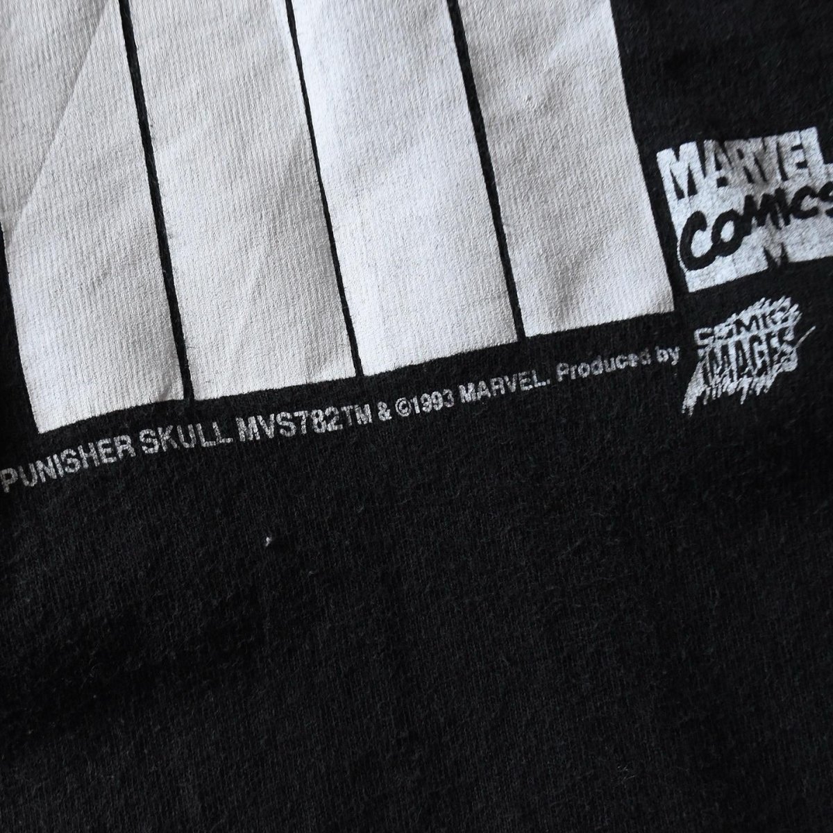 画像5: 1990s MARVEL The PUNISHER スカルTシャツ　 "MADE IN USA"　 表記L  (5)
