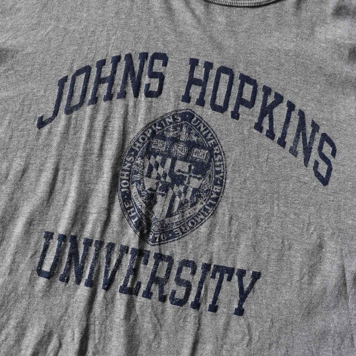 画像5: 1990s CHAMPION "JOHNS HOPKINS UNIVERSITY" カレッジTシャツ　 "MADE IN USA"　 表記XL  (5)