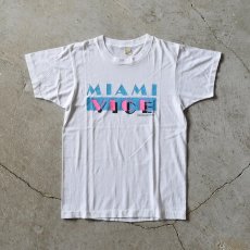画像1: 1980s MIAMI VICET テレビドラマTシャツ　 "MADE IN USA"　 表記M  (1)