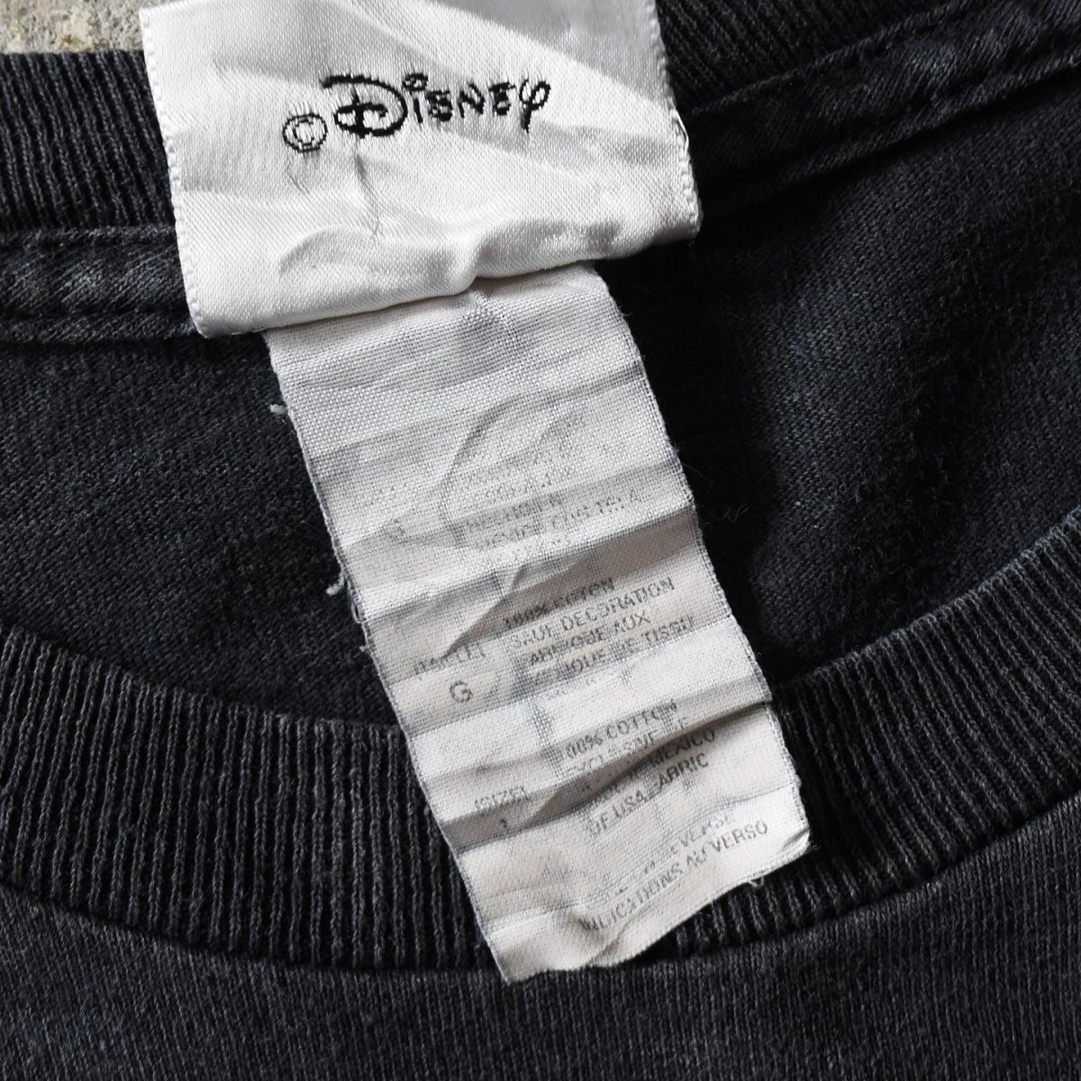 画像4:  2000s Disney タワー・オブ・テラーTシャツ　 "MADE IN MEXICO"　 表記L  (4)