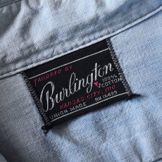 画像3: 1960s BURLINGTON シャンブレーシャツ　 実寸L  (3)