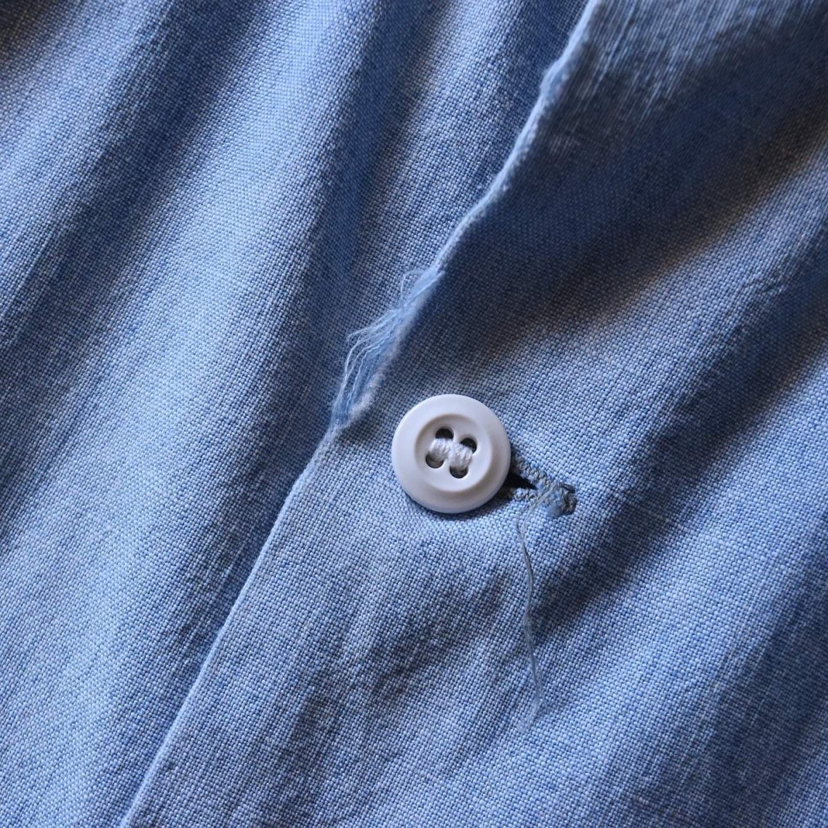 画像7: 1960s BURLINGTON シャンブレーシャツ　 実寸L  (7)