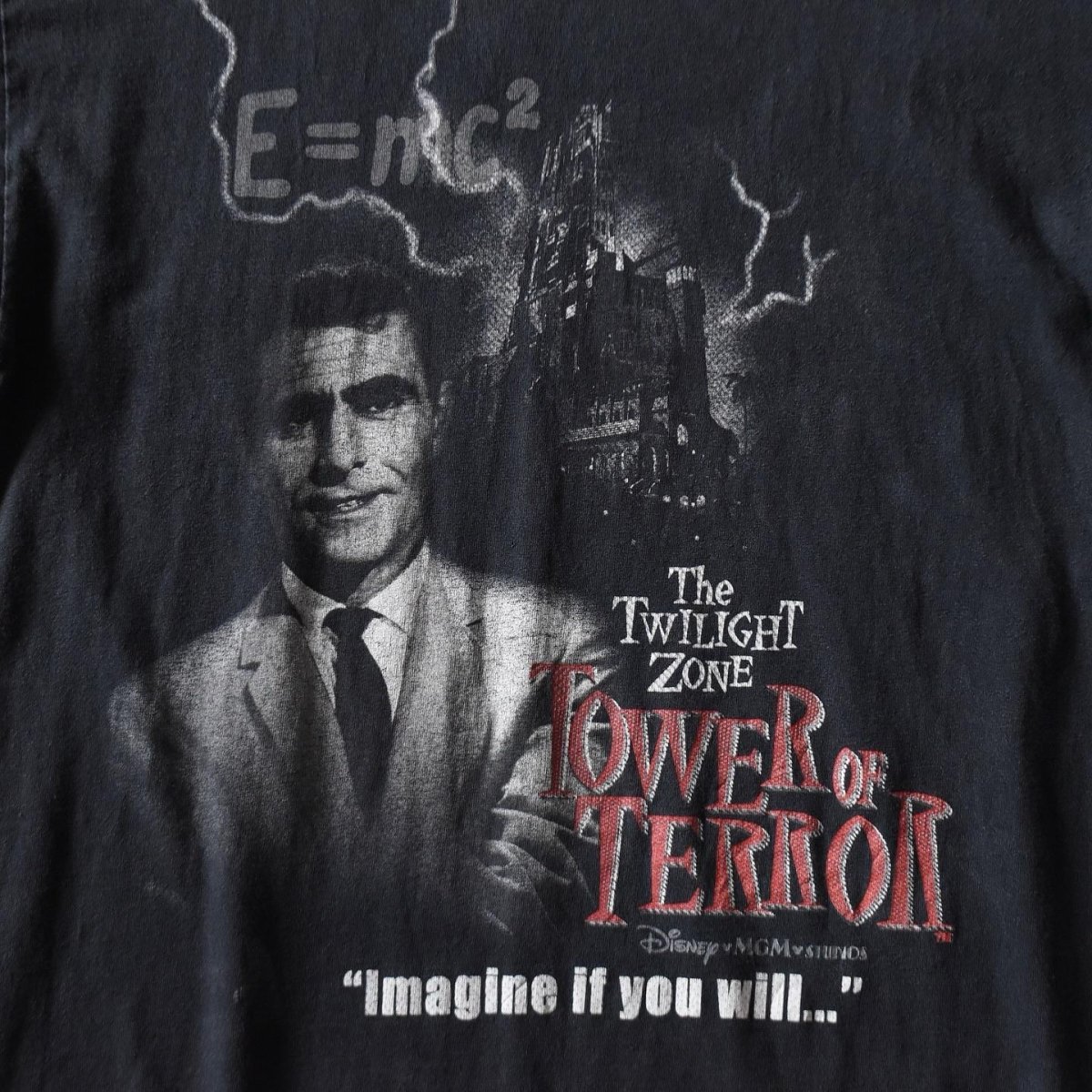 画像6:  2000s Disney タワー・オブ・テラーTシャツ　 "MADE IN MEXICO"　 表記L  (6)