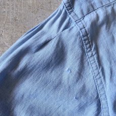 画像14: 1960s BURLINGTON シャンブレーシャツ　 実寸L  (14)