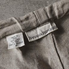 画像3: 1990s BANDANA REPUBLIC リネンパンツ　 表記S  (3)