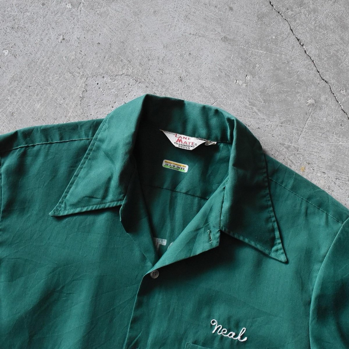 画像4: 1970s LANE MATE ボーリングシャツ　 "MADE IN USA"　 表記M  (4)