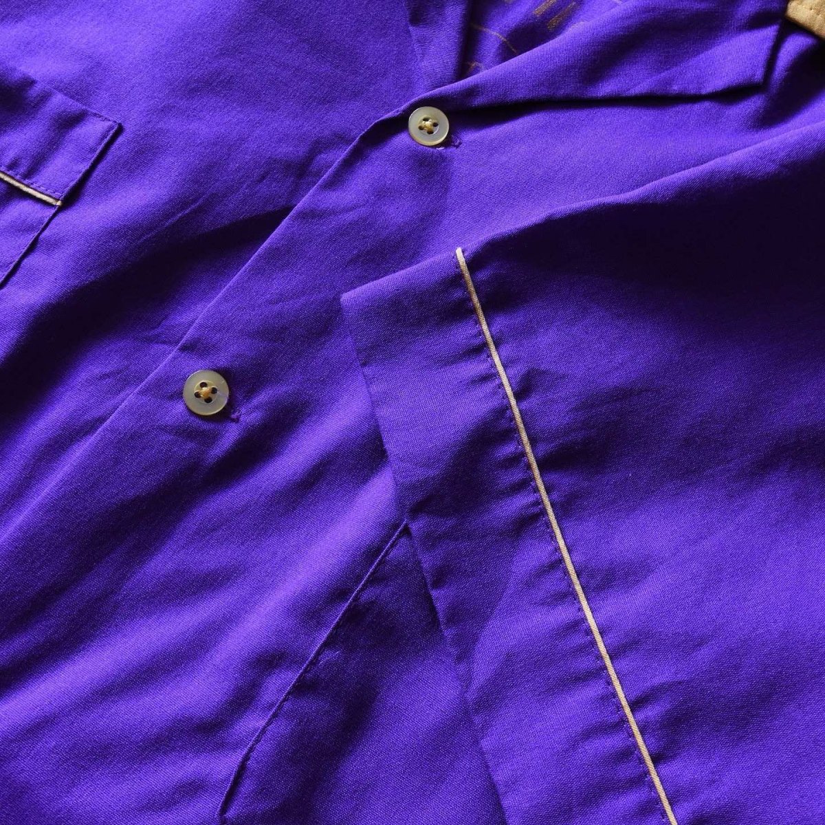 画像8: 1990s Hilton ボーリングシャツ　 "MADE IN USA"　 表記L  (8)