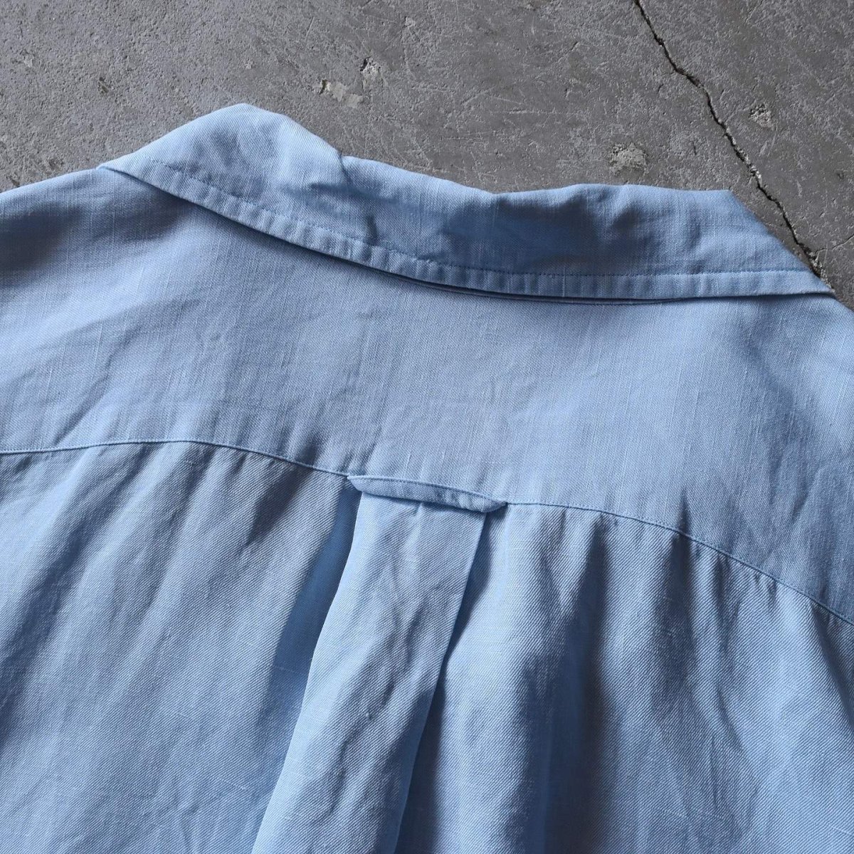 画像10: 1990s Polo by Ralph Lauren"CALDWELL"オープンカラーシャツ　 "LINEN×SILK"　 表記XL  (10)
