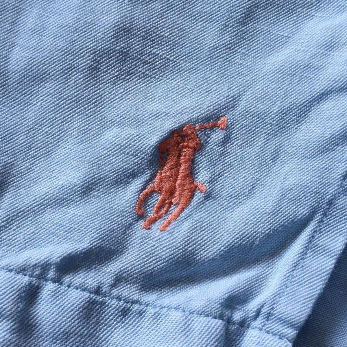 画像9: 1990s Polo by Ralph Lauren"CALDWELL"オープンカラーシャツ　 "LINEN×SILK"　 表記XL  (9)