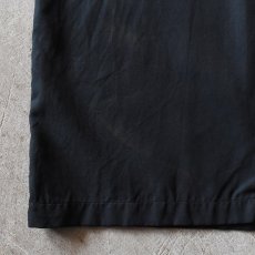 画像11: 1990s Polo by Ralph Lauren"CALDWELL"オープンカラーシャツ　 "ポニー無しオールブラック"　 表記XL  (11)