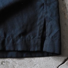 画像9: 1990s Polo by Ralph Lauren"CALDWELL"オープンカラーシャツ　 "ポニー無しオールブラック"　 表記XL  (9)