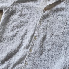 画像5: 1970s PEPE BOUTIQUE レースシャツ　 実寸L  (5)