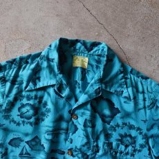 画像4: 1970s Ui-Maikai ハワイアンシャツ　 "MADE IN HAWAII"　 実寸L  (4)