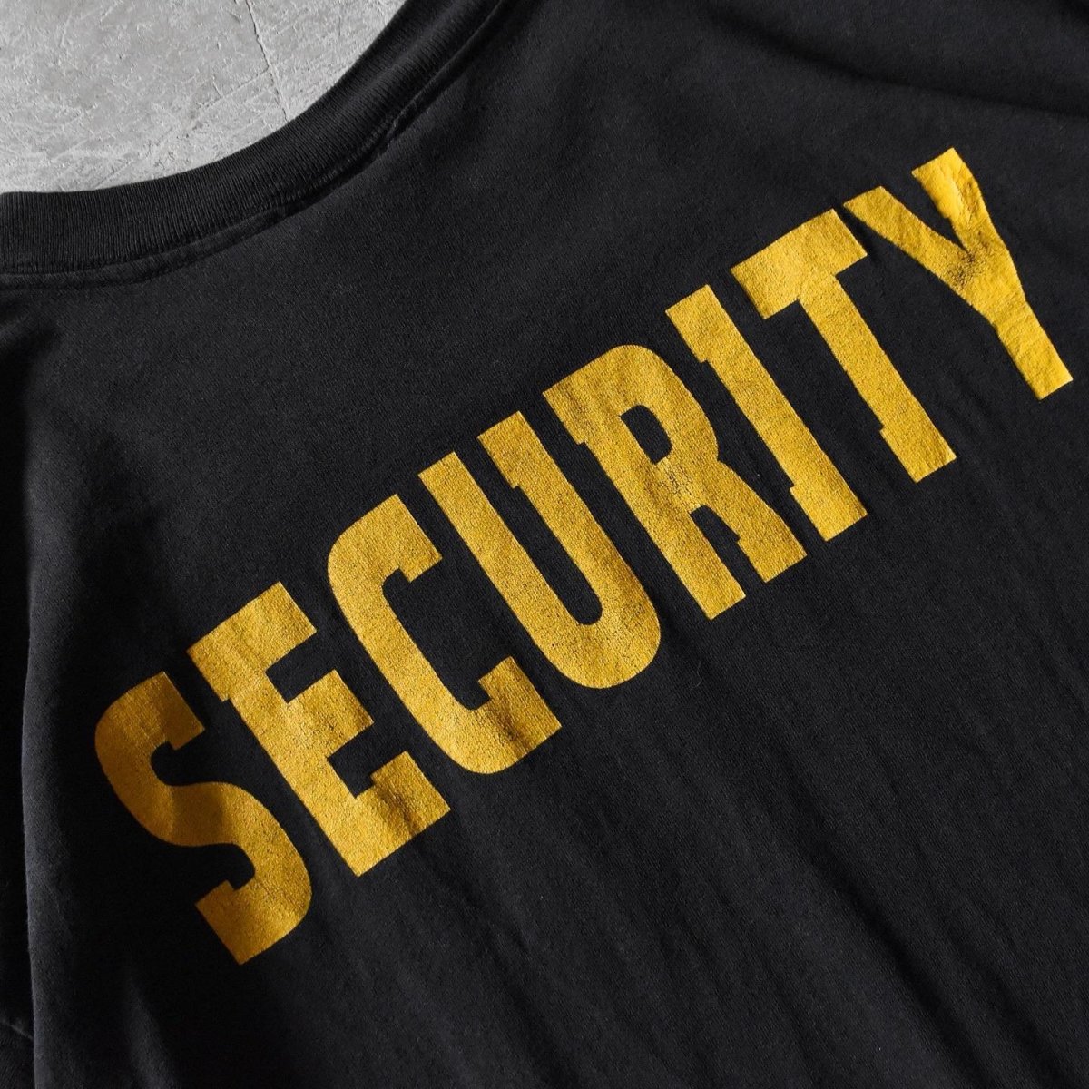 画像7: 1990s SECURITY ロゴTシャツ　 "MADE IN USA"　 表記XL  (7)