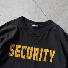 画像4: 1990s SECURITY ロゴTシャツ　 "MADE IN USA"　 表記XL  (4)
