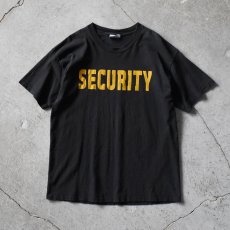 画像1: 1990s SECURITY ロゴTシャツ　 "MADE IN USA"　 表記XL  (1)