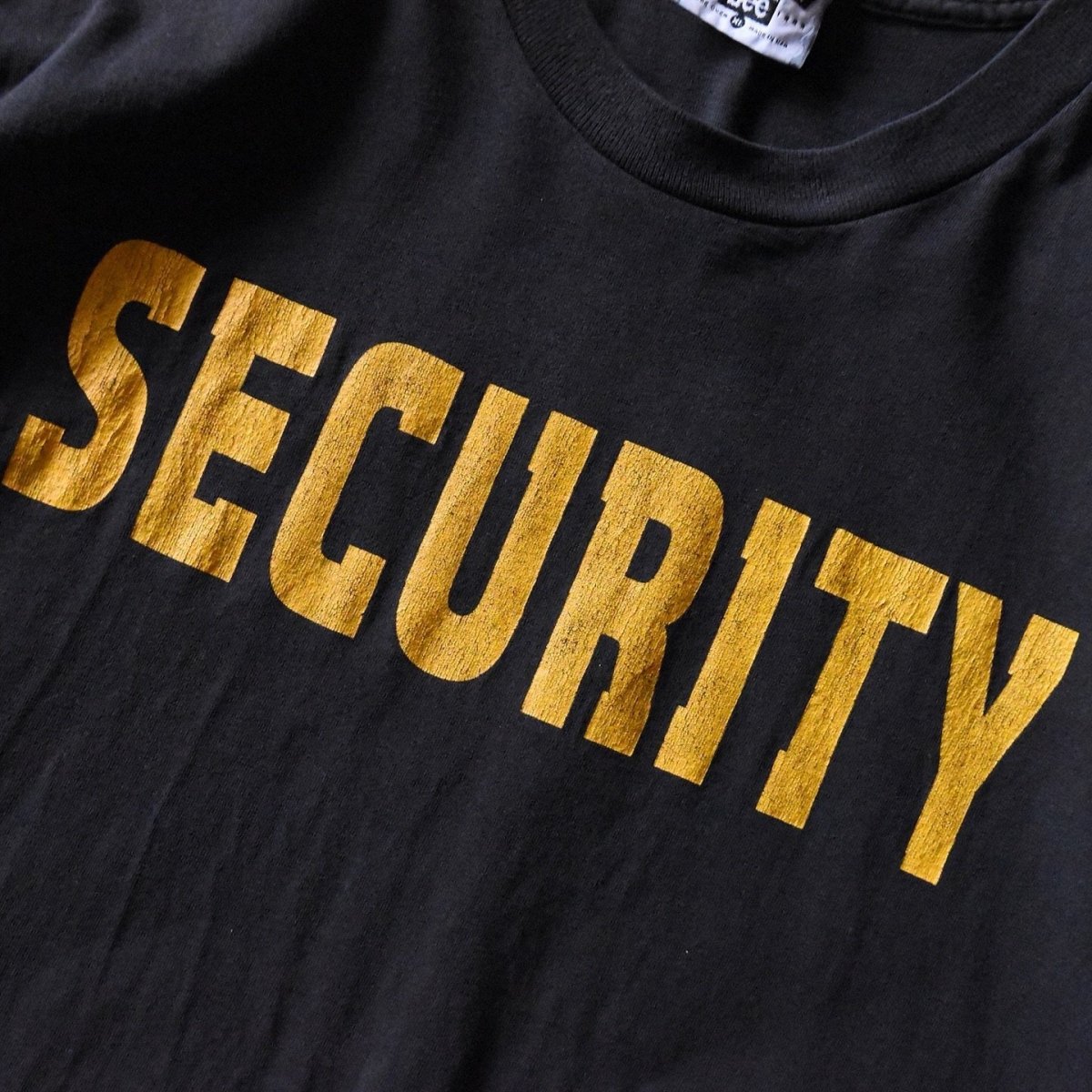 画像5: 1990s SECURITY ロゴTシャツ　 "MADE IN USA"　 表記XL  (5)