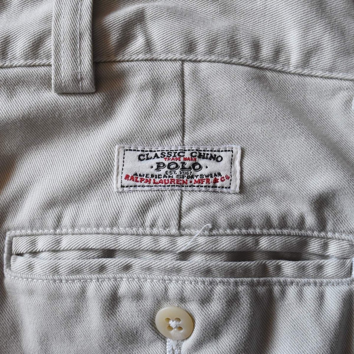 画像9: Polo Ralph Lauren チノトラウザー　 "POLO CHINO /PHILIP PANT"　 表記W34 L30  (9)