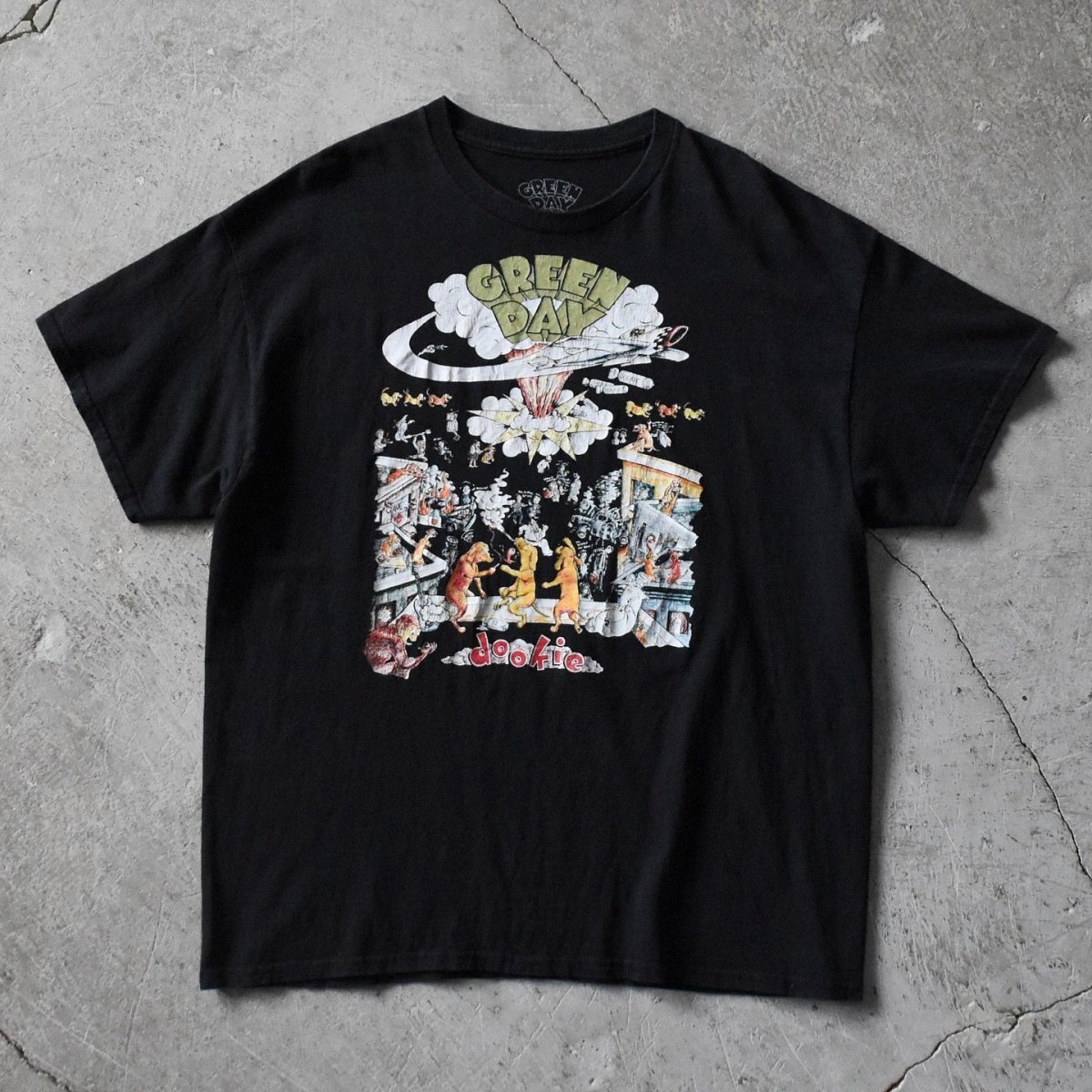 画像1: GREEN DAY dookie Tシャツ　 表記XL  (1)