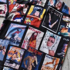 画像9: MAGAZINE COVER COLLAGE オープンカラーシャツ　 "VOGUE,PLAYBOY,THRASHER..."　 実寸L  (9)