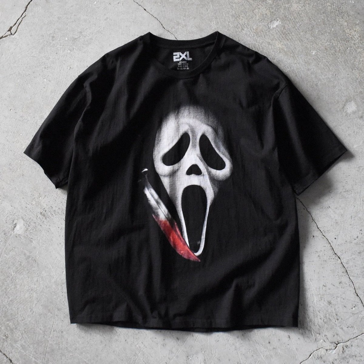 画像1: SCREAM "Ghost Face"  Tシャツ　 "MADE IN USA"　 表記2XL  (1)