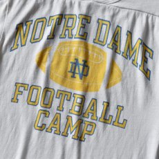 画像6: 1980s Champion ナンバリングフットボールTシャツ　 "NOTRE DAME"　 表記L  (6)