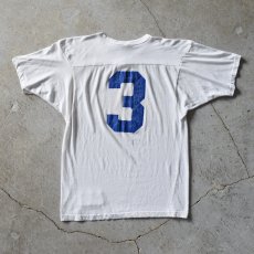 画像2: 1980s Champion ナンバリングフットボールTシャツ　 "NOTRE DAME"　 表記L  (2)