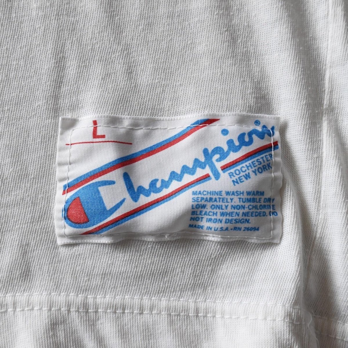 画像8: 1980s Champion ナンバリングフットボールTシャツ　 "NOTRE DAME"　 表記L  (8)