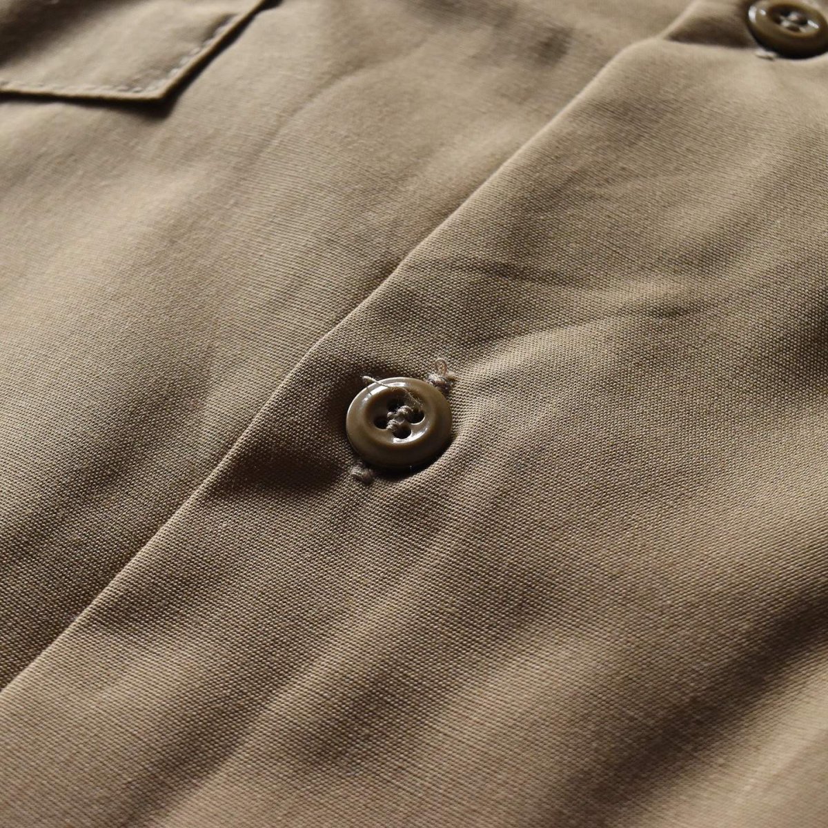 画像7: DEAD STOCK　 1970s Lee 半袖ワークシャツ　 "MADE IN USA"　 表記15-15 1/2  (7)