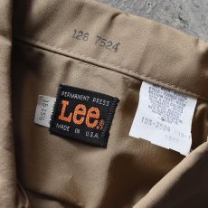 画像2: DEAD STOCK　 1970s Lee 半袖ワークシャツ　 "MADE IN USA"　 表記15-15 1/2  (2)