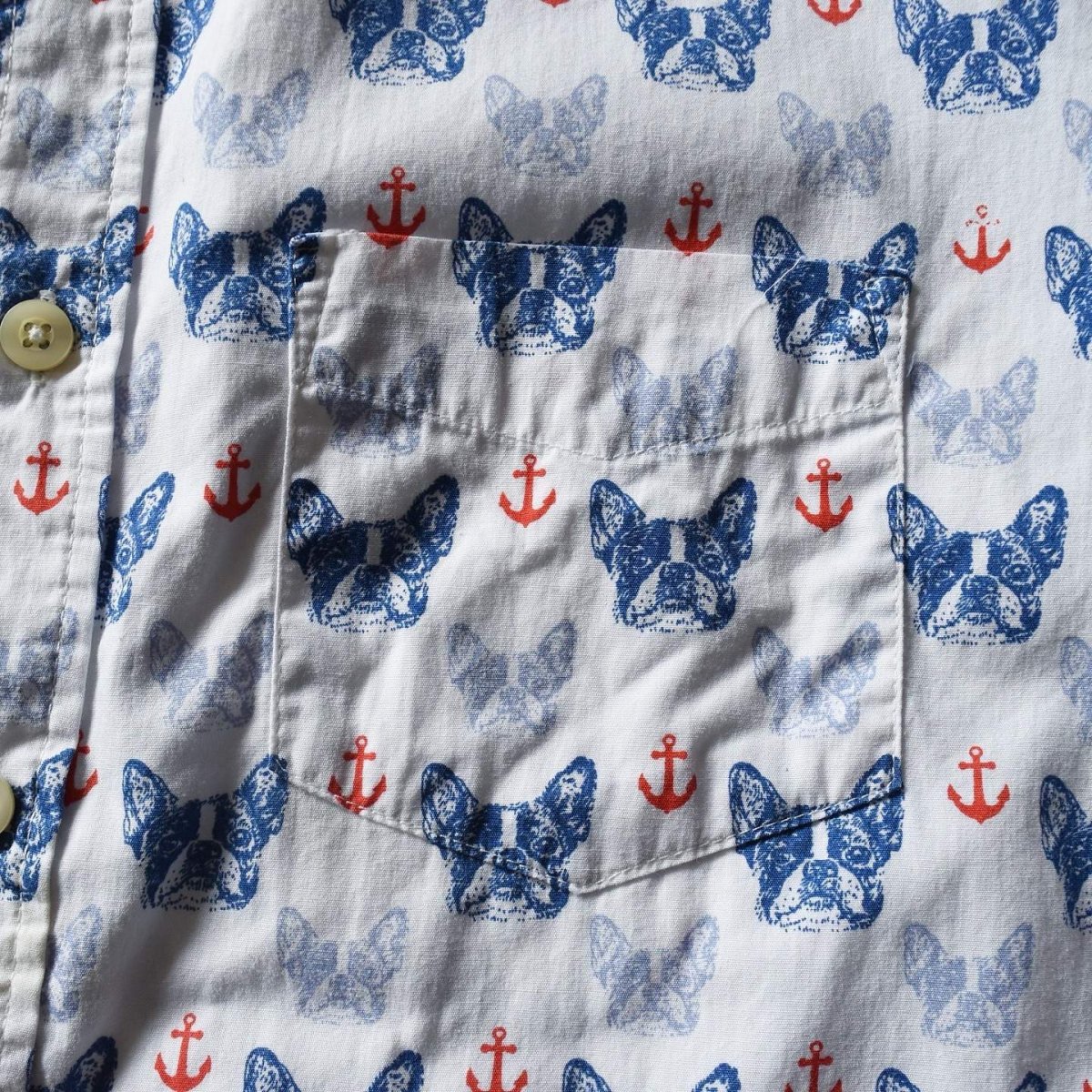 画像8: 1990s KENNINGTON 半袖総柄シャツ　 表記XXL  (8)