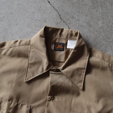 画像5: DEAD STOCK　 1970s Lee 半袖ワークシャツ　 "MADE IN USA"　 表記15-15 1/2  (5)