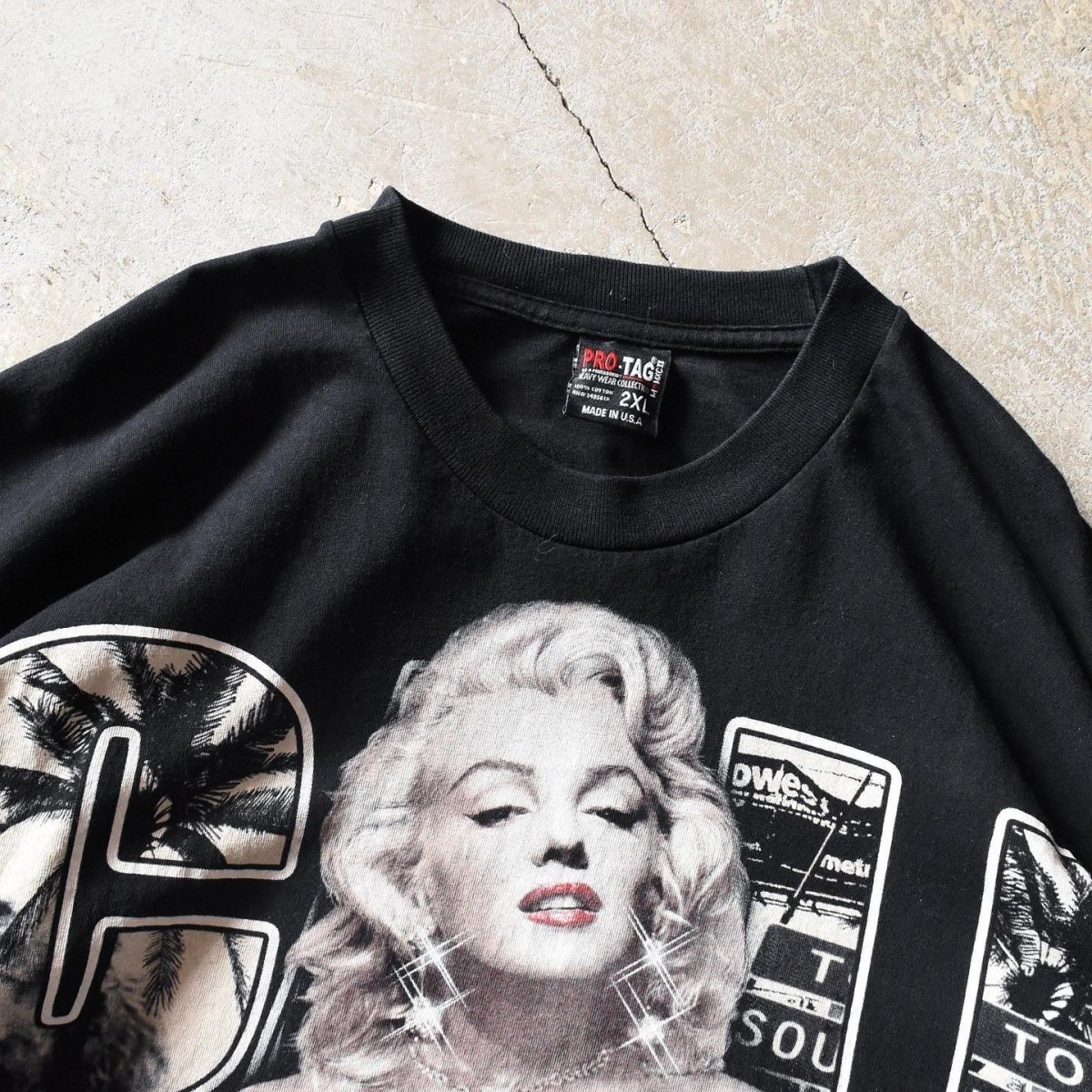 画像4: MARILYN MONROE CALIFORNIA エロTシャツ　 "MADE IN USA"　 表記2XL  (4)