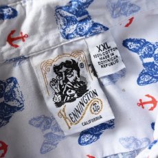 画像3: 1990s KENNINGTON 半袖総柄シャツ　 表記XXL  (3)