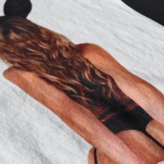 画像5: エロアートTシャツ　 表記XL  (5)