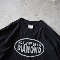 画像3: 1990s SUPER DIAMOND ラメプリントTシャツ　 "MADE IN USA"　 表記XL  (3)