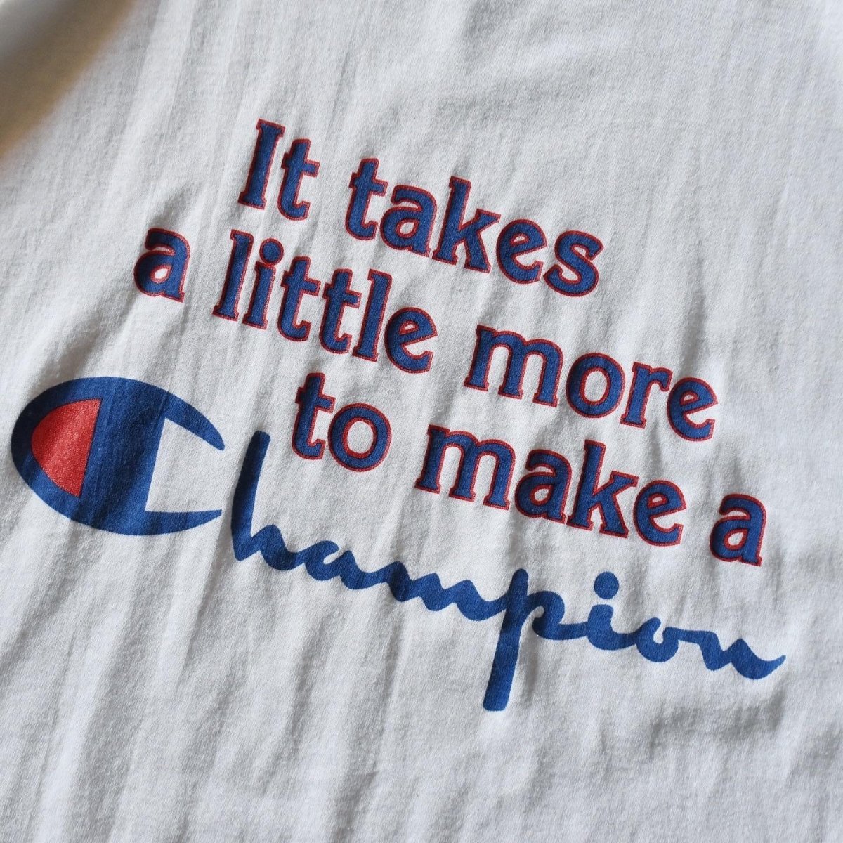 画像4: 1980s Champion リンガーTシャツ　 "MADE IN USA"　 表記XL  (4)