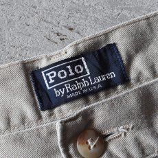 画像5: 1990s Polo by RalphLauren POLO CHINO チノショーツ　 "MADE IN USA"　 表記W36  (5)