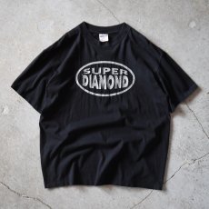 画像1: 1990s SUPER DIAMOND ラメプリントTシャツ　 "MADE IN USA"　 表記XL  (1)
