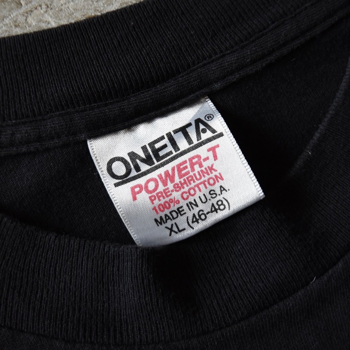 画像2: 1990s SUPER DIAMOND ラメプリントTシャツ　 "MADE IN USA"　 表記XL  (2)