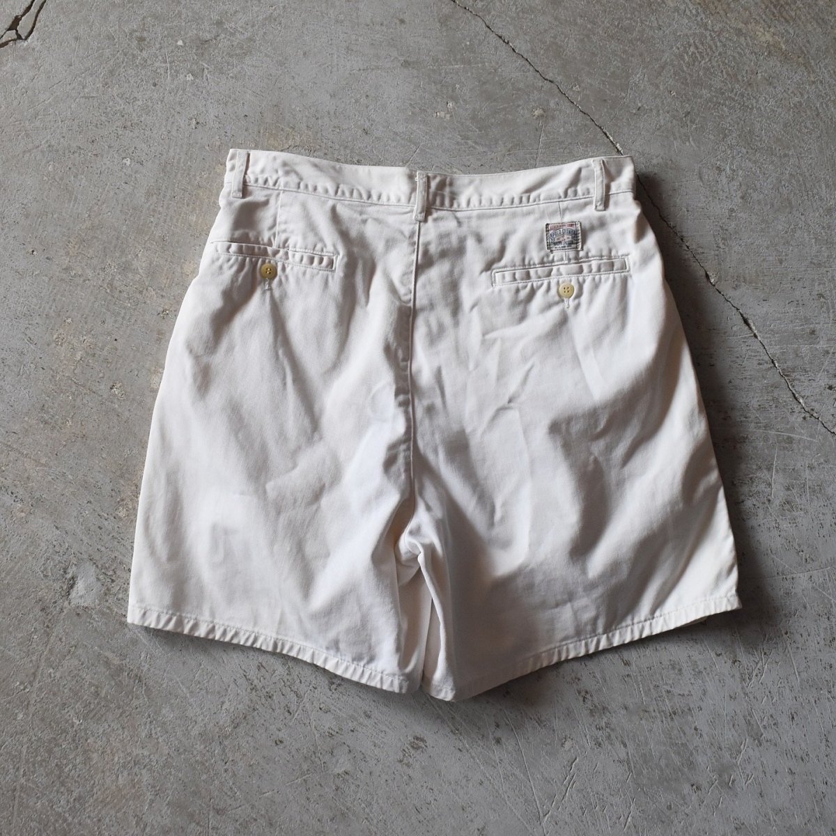 画像2: 1990s Polo by RalphLauren POLO CHINO チノショーツ　 "MADE IN USA"　 表記W31  (2)