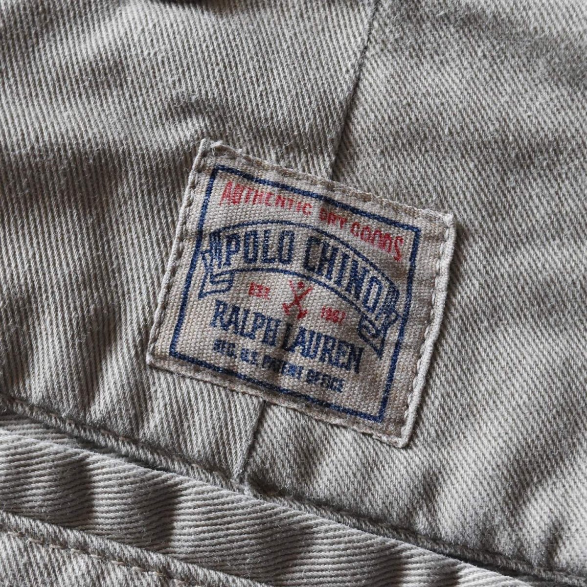 画像4: 1990s Polo by RalphLauren POLO CHINO チノショーツ　 "MADE IN USA"　 表記W36  (4)