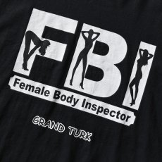 画像4: FBI "Female Body Inspector" エロTシャツ　 表記XL  (4)