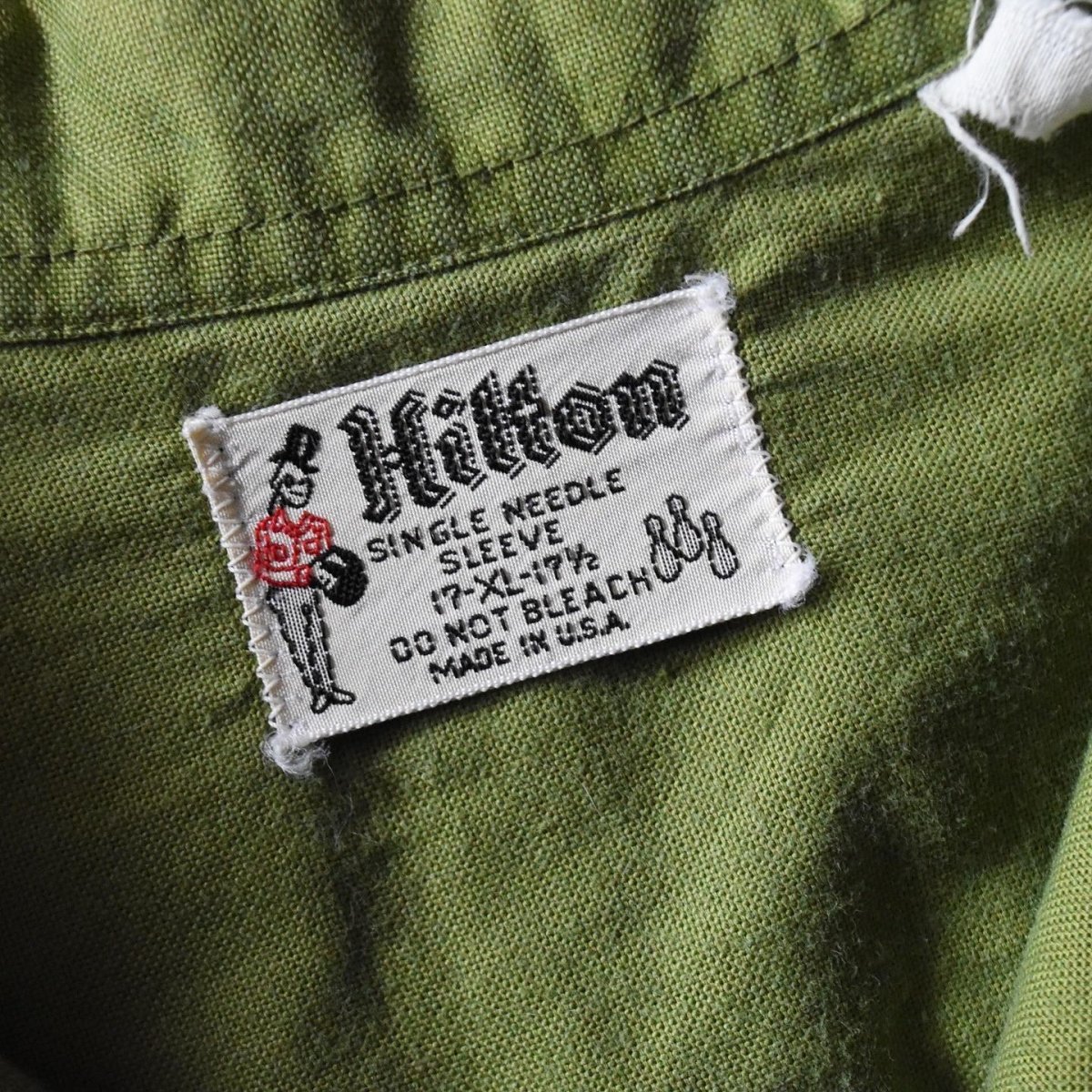 画像3: 1960s HILTON ボーリングシャツ　 "チェーンステッチ"　 表記XL  (3)