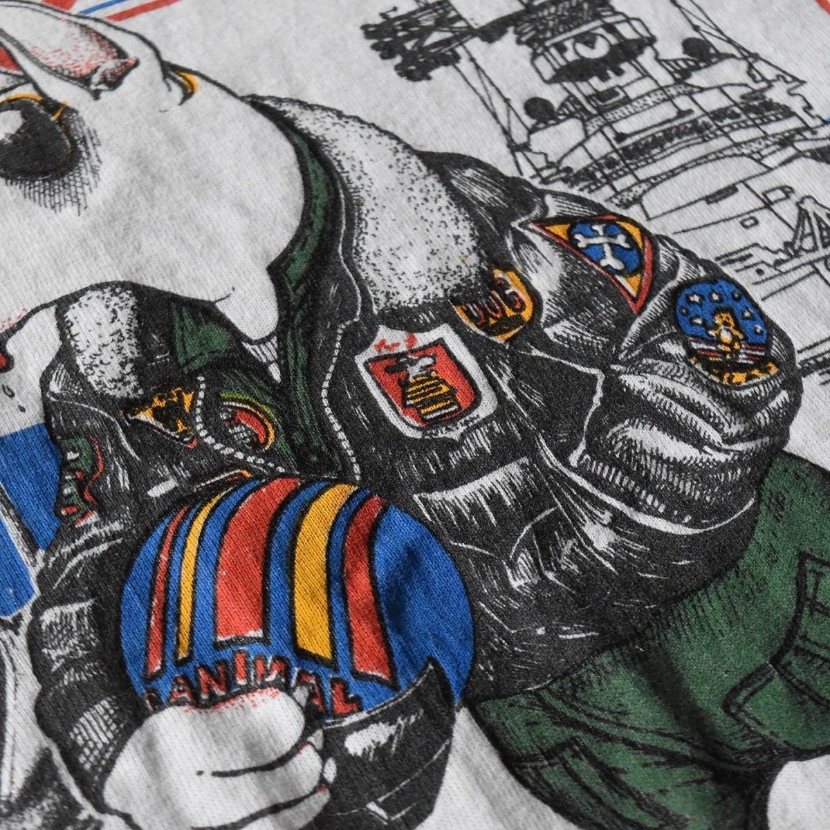 画像6: 1980s "TOP SPUD" TOP GUNパロディTシャツ　 "MADE IN USA"　 表記L  (6)