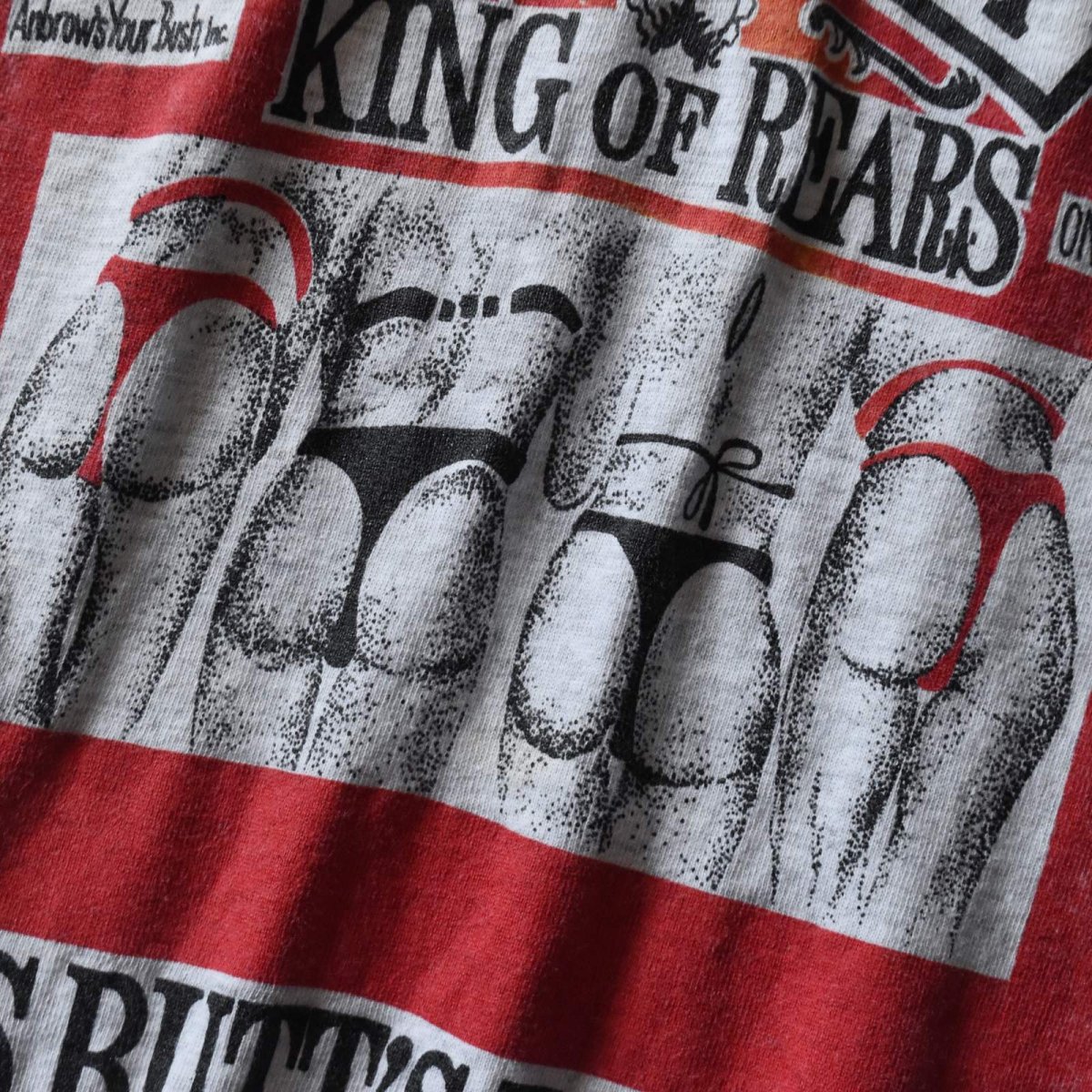 画像6: 1990s "Buttwiser" BUDWEISERパロディTシャツ　 実寸L  (6)