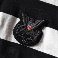 画像7: Polo by Ralph Lauren ラガーシャツ　 "ワイドボーダー＆ステンシル"　 表記XL  (7)
