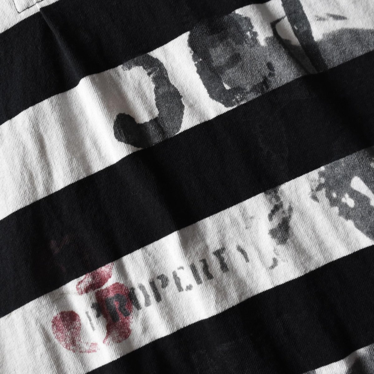 画像8: Polo by Ralph Lauren ラガーシャツ　 "ワイドボーダー＆ステンシル"　 表記XL  (8)