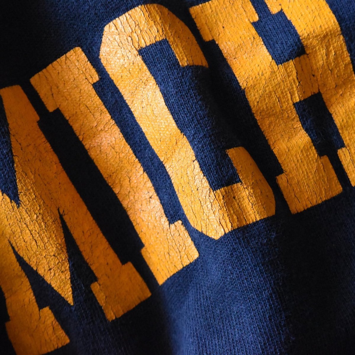 画像5: 1980s Champion "MICHIGAN" カレッジTシャツ　 "MADE IN USA"　 表記XL  (5)